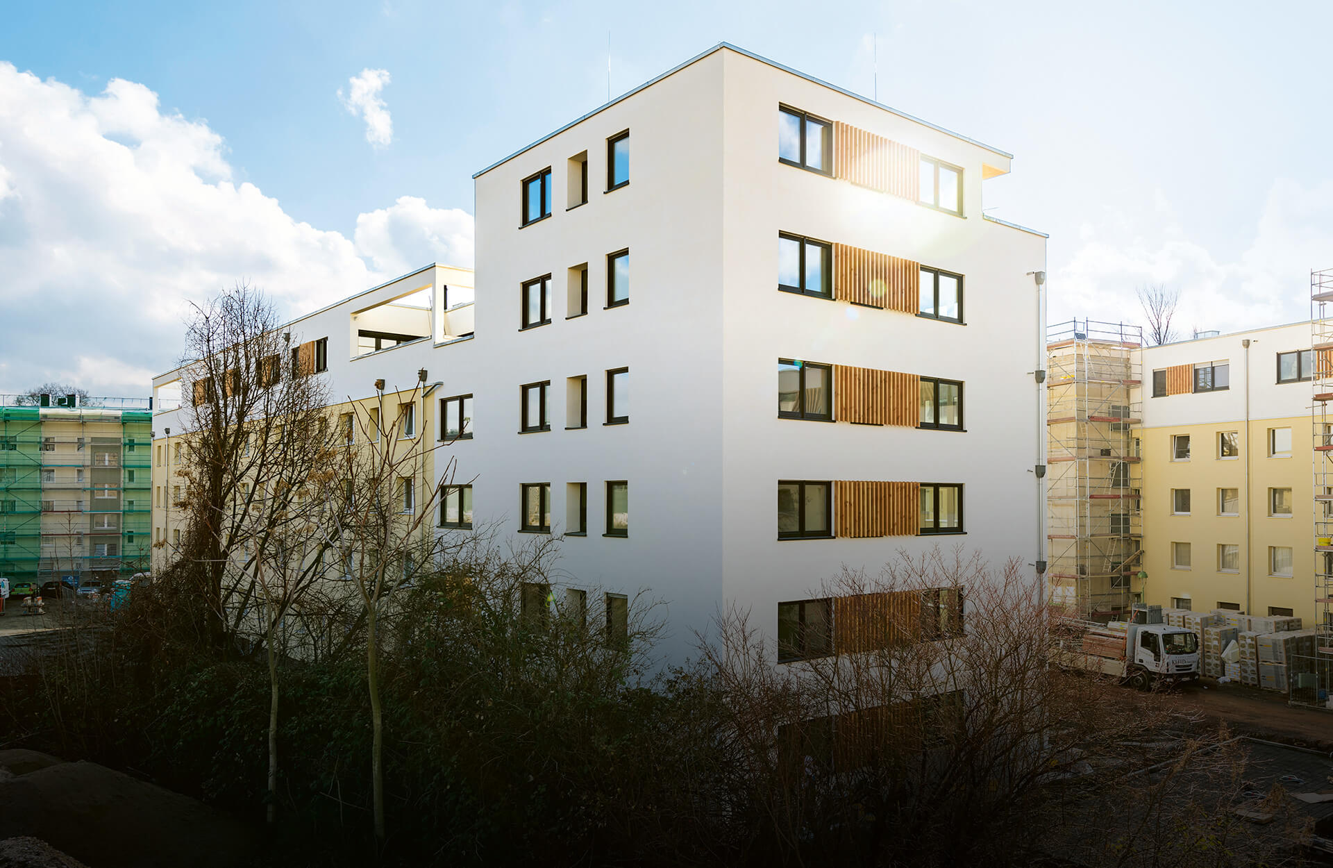 Apartment house in Frankfurt (photo)