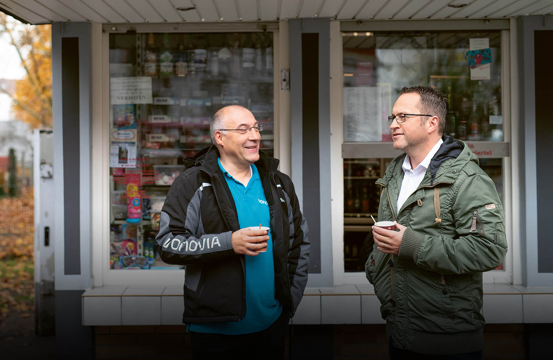 Ralf Feuersenger in Essen's Eltingviertel (photo)